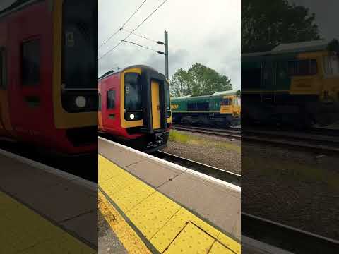 class 158 EMR Regional (158770) Sheffield to Norwich. Seen at Ely Station