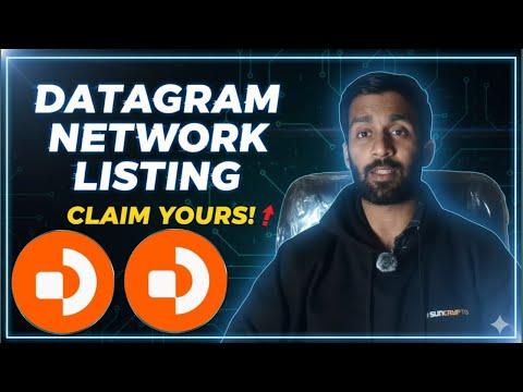 📌DATAGRAM NETWORK LISTING🔴$DGRAM TOKEN CLAIM🔗CAPSULE ALLOCATION✅24 HOURS LAST