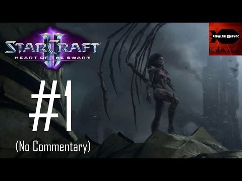 StarCraft 2: Heart of the Swarm - Campaign Playthrough  Part 1 (Lab Rat, No Commentary) RE-UPLOAD