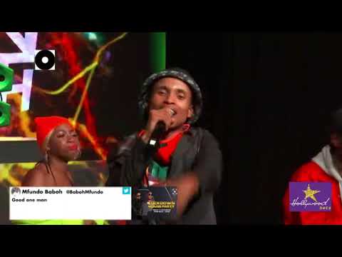 Dj Switch ft Gigi Lamayne, Taylor T & Pillboi (Channel O Lockdown House Party Performance)