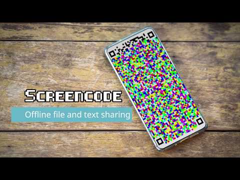 Screencode: Share Text Offline