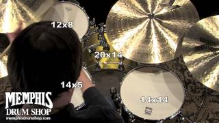 Video thumbnail for DW Jazz Series Mahogany Drum Set 20/12/14/14 - Gold Top by Memphis Drum Shop