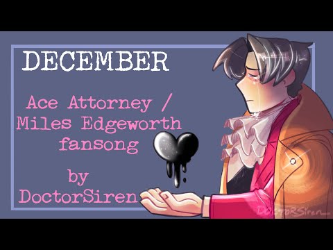 December || Ace Attorney / Turnabout Goodbyes Song || Lyric Video