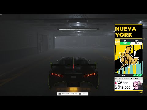 The Crew 2 - New york [25:05:781] (with traffic) - Bugatti Divo Emerald Storm Edition