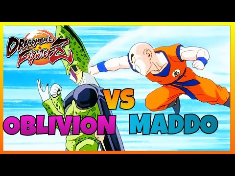 DBFZ - OBLIVION vs MADDO gameplays (Goku Black, Cooler, Cell vs Super Baby 2, Trunks, Krillin)