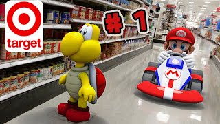 Super Mario goes to Target (Part 1) | Super Mario Bros in real life