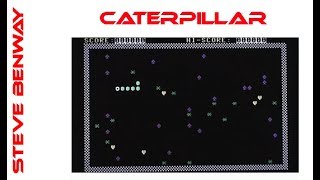 Caterpillar on the C64. Gameplay & Commentary