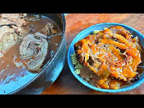 ROULADEN ROLLBRATEN aus dem DUTCH OVEN - XXL ROULADE