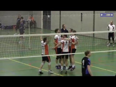 Volleybal Heren 1e div A: SVS H1 - De Witte Olhaco H1 [16-04-2016]