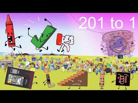 The 201 Character Object Show (Season 2): All Episodes