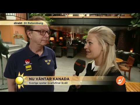 Så ska vi slå kanadickerna i kväll - Nyhetsmorgon (TV4)