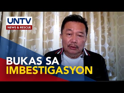 Davao del Norte Rep. Alvarez, bukas sa imbestigasyon sa kaniyang pahayag na pagkalas ng AFP kay PBBM