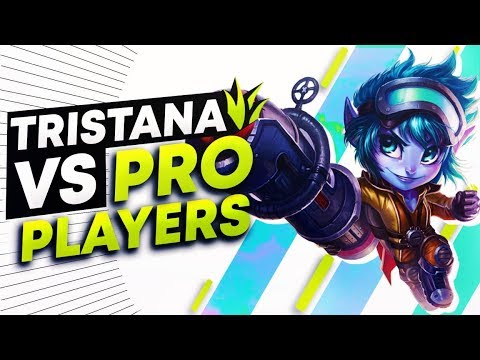 CHALLENGER TRISTANA JUNGLE VS PRO PLAYERS | League of Legends