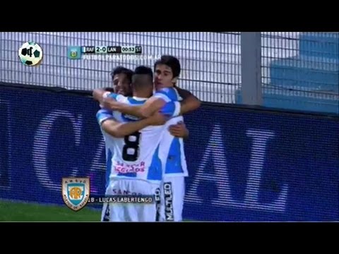 Gol Lucas Albertengo - Atlético Rafaela 2 Vs Lanús 0 - Primera División 2014