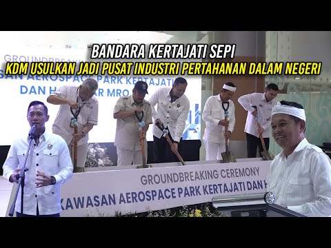 BANDARA KERTAJATI SEPI | KDM USULKAN JADI PUSAT INDUSTRI PERTAHANAN DALAM NEGERI