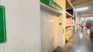 Lovely and Obnoxious Abell Hydraulic Elevator - Menards, E Broad St - Columbus, OH