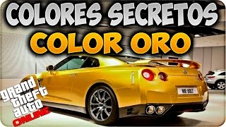 GTA 5 ONLINE 1.16 - NUEVO COLOR ORO! - NUEVOS COLORES SECRETOS #13 - GTA V ONLINE 1.16