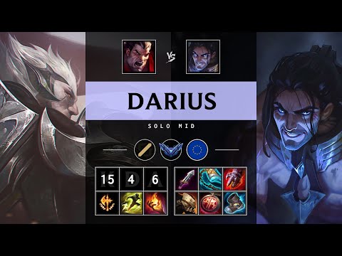 Darius Mid vs Sylas - EUW Diamond Patch 25.07