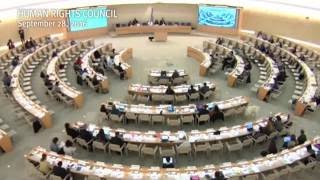 HRC33: Interactive dialogue with the Independent Expert on Sudan - Laila Matar

