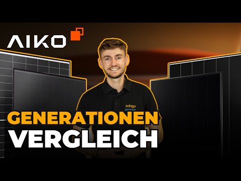AIKO Solar 480W Dual Glass Full Black Modul AIKO-A480-MCE54Db Neostar 3S+54 - Palettenpreis (37 Stk.) Video