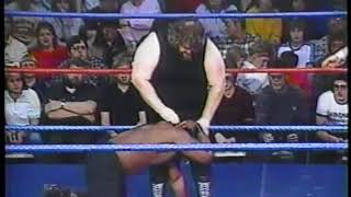 Crusher Blackwell vs Bill Tabbs (WORST DROPKICK EVER)