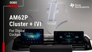 TI AM62P Demo with UST: Cluster, IVI & Android Auto