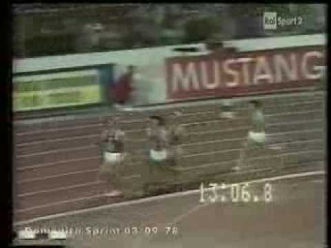 ATLETICA EUROPEI PRAGA 1978 5000 VENANZIO ORTIS