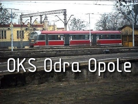 Kibice Odry Opole na dworcu w Kędzierzynie-Koźlu; 9.03.13 r.