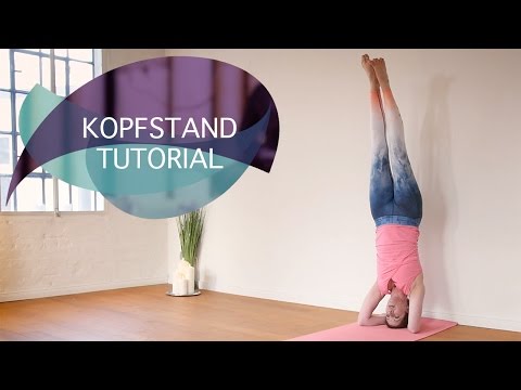 Kopfstand Tutorial: Yoga Kopfstand richtig üben // FlexibleFit Yoga