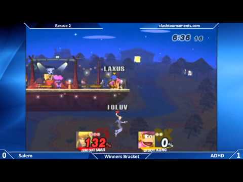 Rescue 2 SSBB - ADHD vs Salem