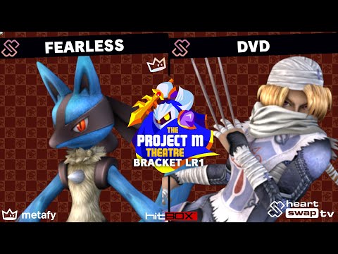 Project M Theatre - Fearless (Lucario) Vs. dvd (Sheik) - Bracket LR1