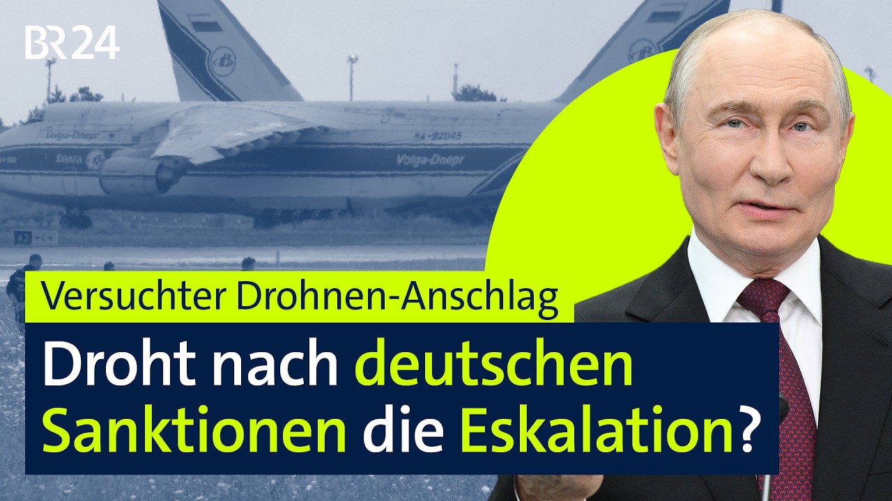 Versuchter Drohnen-Anschlag: Droht nach deutschen Sanktionen die Eskalation? | BR24