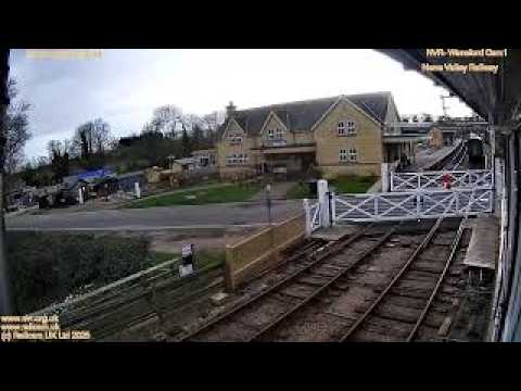 Live webcam view of Wansford Station Trainspotting