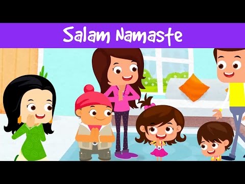 Salaam Namaste | Hello In Different Languages | Kids Videos | Indian Culture | Jalebi Street