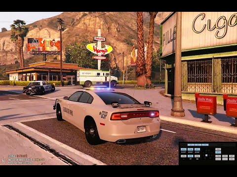 Los Santos LIVE PD (Heist Suspects Take Cops On Wild Chase) LSPDFR Bonus