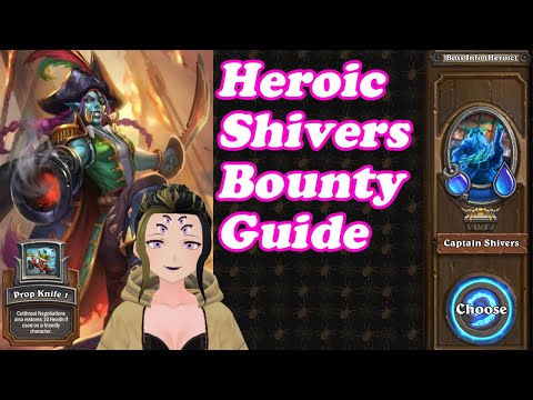 Heroic Captain Shivers Bounty Guide For Captain Hooktusk Equipment Unlock! Hearthstone Mercenaries