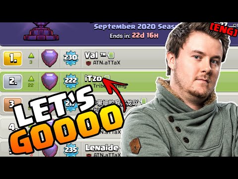 Rank 2 Global | TOP Attacks in Legend League | #clashofclans