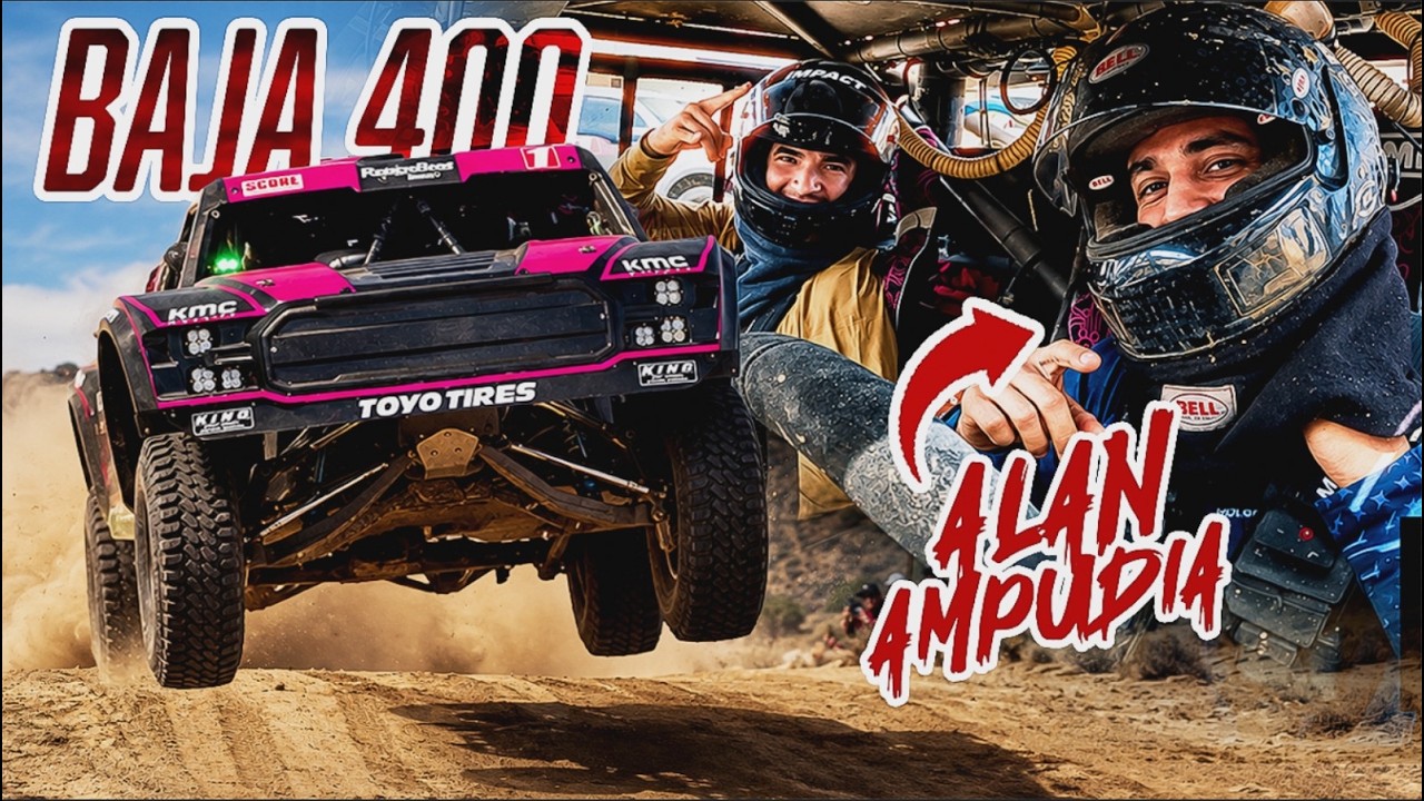 ¡POR FIN FUI A LA BAJA 400! 🦂🌵| JUCA
