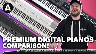 Video thumbnail for Premium Digital Pianos! - Kurzweil PC4 vs Yamaha P515 vs Roland FP-90X by Andertons Synths, Keys and Tech