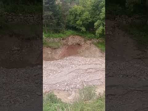 TRAS LA CRECIDA EL RÍO VUELVE A SU CAUCE NORMAL EN NAZARENO, SALTA #inundaciones #rio