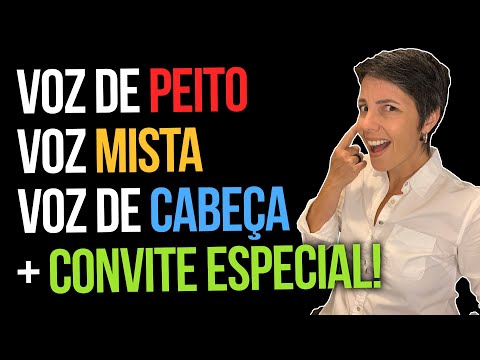 ENTENDA VOZ DE PEITO, VOZ MISTA E DE CABEÇA DE UMA VEZ POR TODAS!