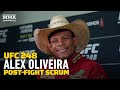 UFC 248: Alex Oliveira Thought Fight Would End After Opening Up Cut On Max Griffin - MMA Fighting