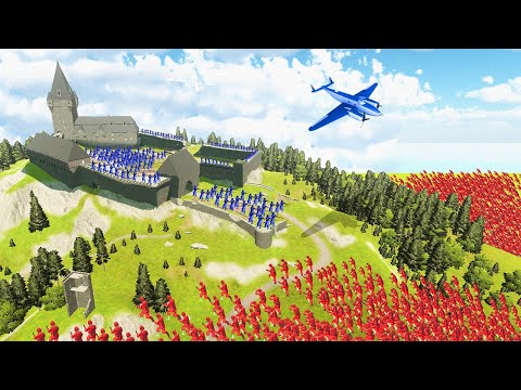 I Must Defend The Fortress vs An UNSTOPPABLE ZOMBIE ARMY! | Ravenfield