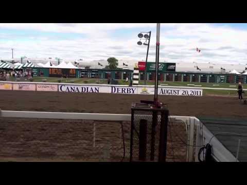 Nahla 's WINNING race at the Canadian Derby!