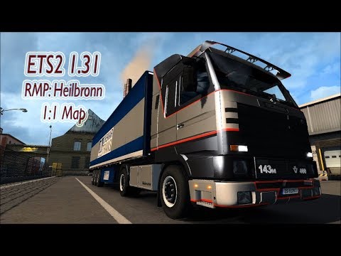 ETS2 1.31 | RMP: Heilbronn 1:1 Map | Download & Install