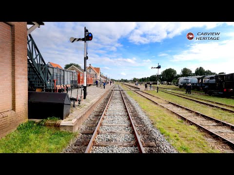 🇩🇪 Cab Ride 1943: The Power of Steam! BR52: Veendam - Stadskanaal 19/9/2021