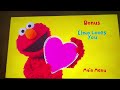 Elmo S World THINGS ELMO LOVES Menu Walkthrough