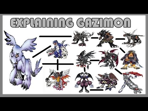 Explaining Digimon: GAZIMON DIGIVOLUTION LINE [Digimon Conversation #7] Video