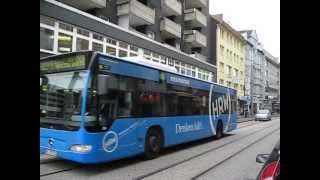 preview picture of video 'Straßenbahn- und Busverkehr BOGESTRA HCR Vestische an der Baustelle am Buschmannshof'