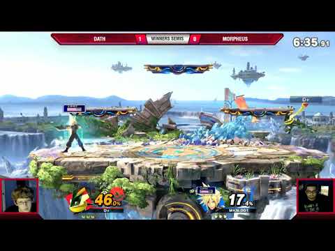 VS Weekly 3/14/19 - Winners Semis - Dath (Greninja) vs Morpheus (Mega Man/Cloud) - SSBU